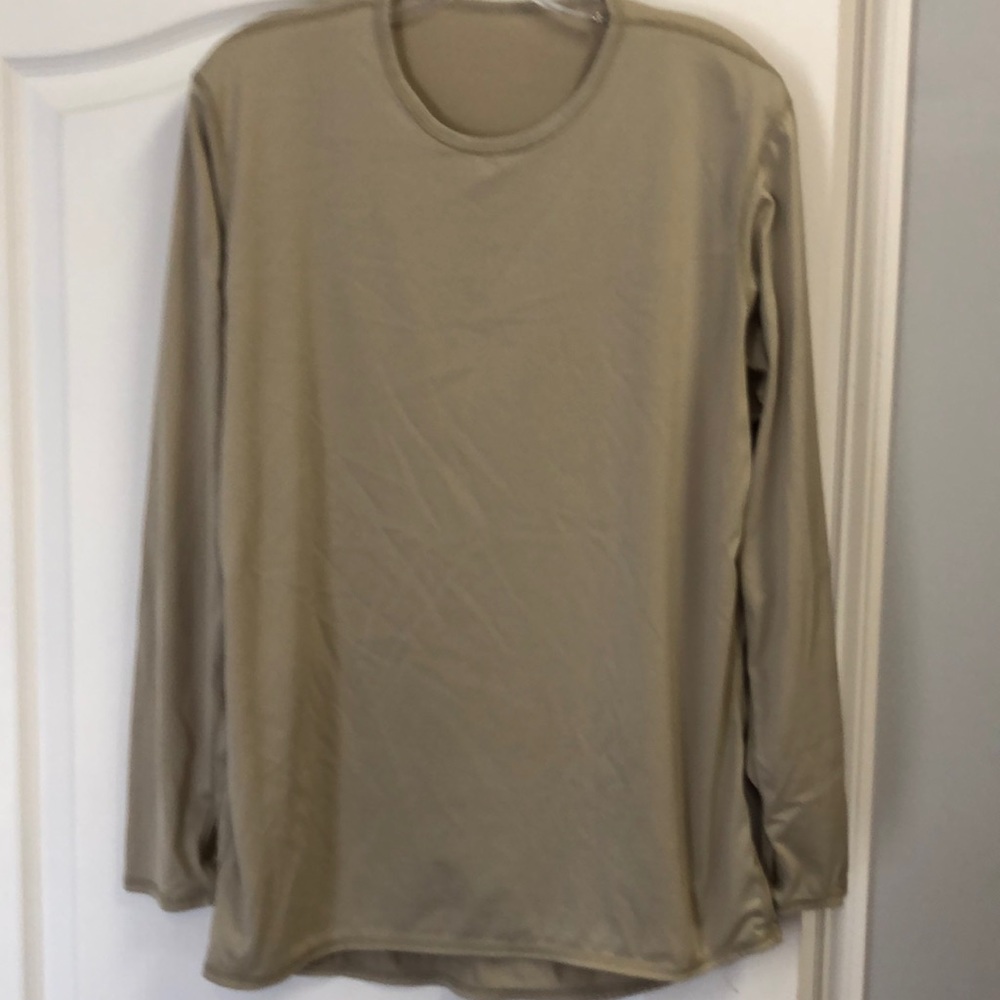 Milliken (2) & Polartech (1) lightweight undershirt. Lot of 3. Military issue